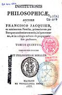 Institutiones philosophicae