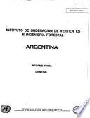 Instituto de Ordenación de Vertientes e Ingenieria Forestal, Argentina