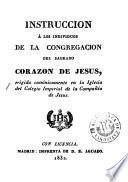 Instrucción a los individuos de la Congregación del Sagrado Corazón de Jesús