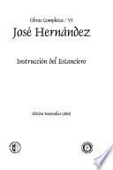 Instrucción del Estanciero