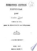 Instrucciones cristianas, dispuestas por Escolástico Zegada, párroco de Jujui