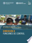 Instrumento de evaluación del sistema de control de los alimentos: Dimensión B - Funciones de control
