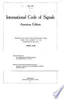 International Code of Signals, American Edition