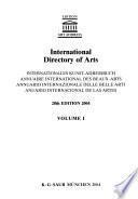 International Directory of Arts