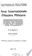 International review of military history