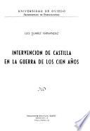 Intervención de Castilla en la Guerra de los Cien Años
