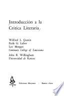 Introducción a la crítica literaria