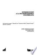 Introducción a la macroeconomía colombiana