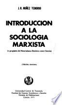 Introducción a la sociología marxista