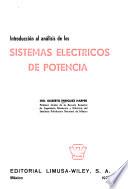 Introducción al análisis de los sistemas eléctricos de potencia
