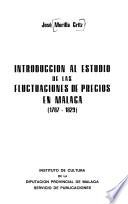 Introducción al estudio de las fluctuaciones de precios en Málaga, (1787-1829)