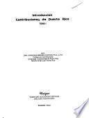 Introducción, contribuciones de Puerto Rico