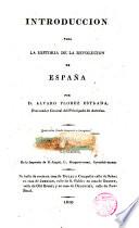 Introducción para la historia de la revolución de España