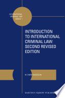 Introduction to International Criminal Law