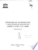 Inventario de alfabetización y educación de adultos en América Latina y el Caribe: Venezuela
