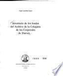 Inventario de los fondos del Archivo de la Colegiata de los Corporales de Daroca