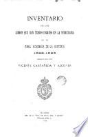Inventario De Los Libros Que Han Tenido Ingreso En La Secretaria