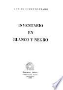 Inventario en blanco y negro