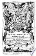 Investigaciones historicas de las antiguedades del reyno de Navarra