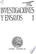 Investigaciones y ensayos