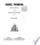 Isabel primera