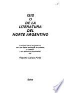 Isis, o, De la literatura del norte argentino