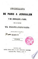 Itinerario de Paris a Jerusalen