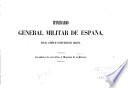 Itinerario general militar de España, por el cuerpo de estado mayor del ejercíto