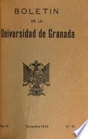 IV centenario de la Universidad de Granada, 1532-1932