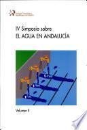 IV Simposio sobre el Agua en Andalucía