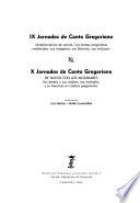IX Jornadas de Canto Gregoriano