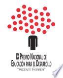 IX Premio nacional de educación para el desarrollo Vicente Ferrer
