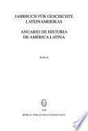 Jahrbuch für Geschichte Lateinamerikas