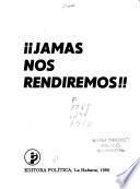 Jamás nos rendiremos!!