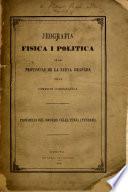 Jeografia Fisica i Politica de las provincias de la Nueva Granada por la Comision Corografica ... Provincias del Socorro, Velez, Tunja i Tundama