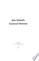 John Harland's Emotional Dictionary