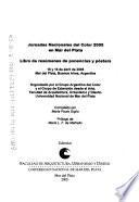 Jornadas Nacional del Color 2005 en Mar del Plata :$blibro de resumenes de ponencias y posters