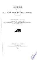 Journal de la Société des américanistes