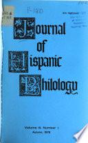 Journal of Hispanic Philology