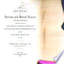 Journal of Nervous and Mental Disease