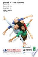 Journal of Social Sciences (COES&RJ-JSS) Vol.8 No.3