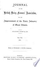 Journal of the British Dairy Farmers' Association