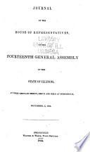 Journal of the House of Representatives