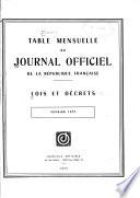 Journal officiel de la République française