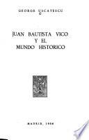 Juan Bautista Vico y el mundo histórico