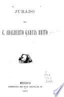 Jurado del c. Adalberto Garcia Brito