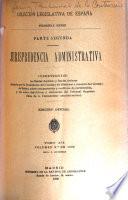 Jurisprudencia administrativa