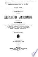 Jurisprudencia administrativa