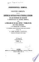 Jurisprudencia criminal