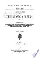 Jurisprudencia criminal